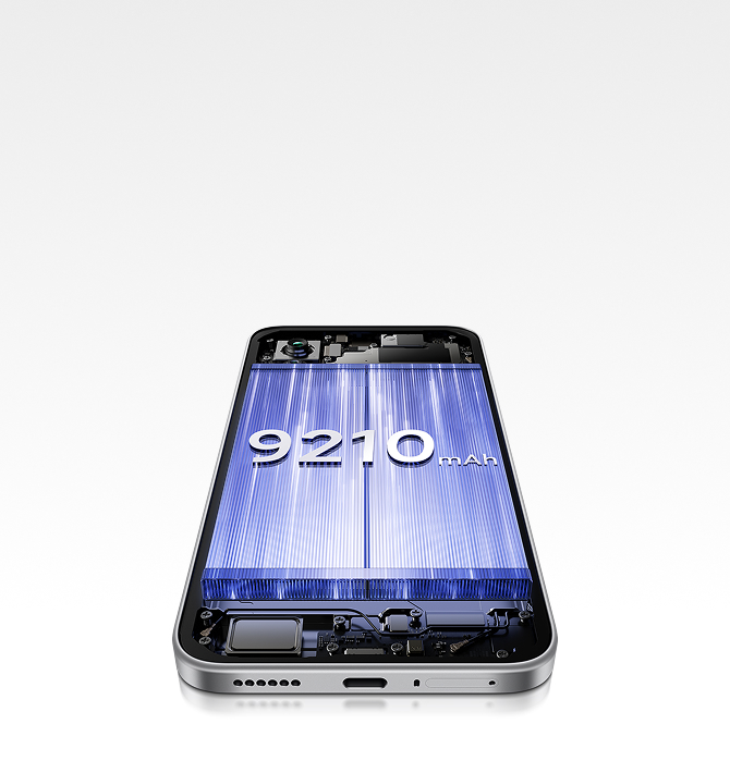 Baterija od 9210 mAh¹ sa 100W HyperCharge²