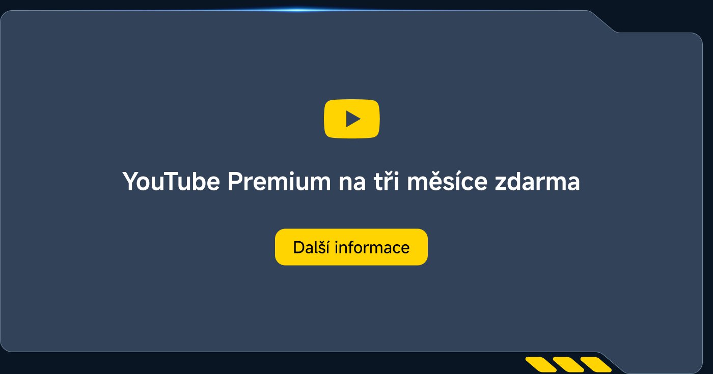 YouTube Premium na tři měsíce zdarma. Další informace.