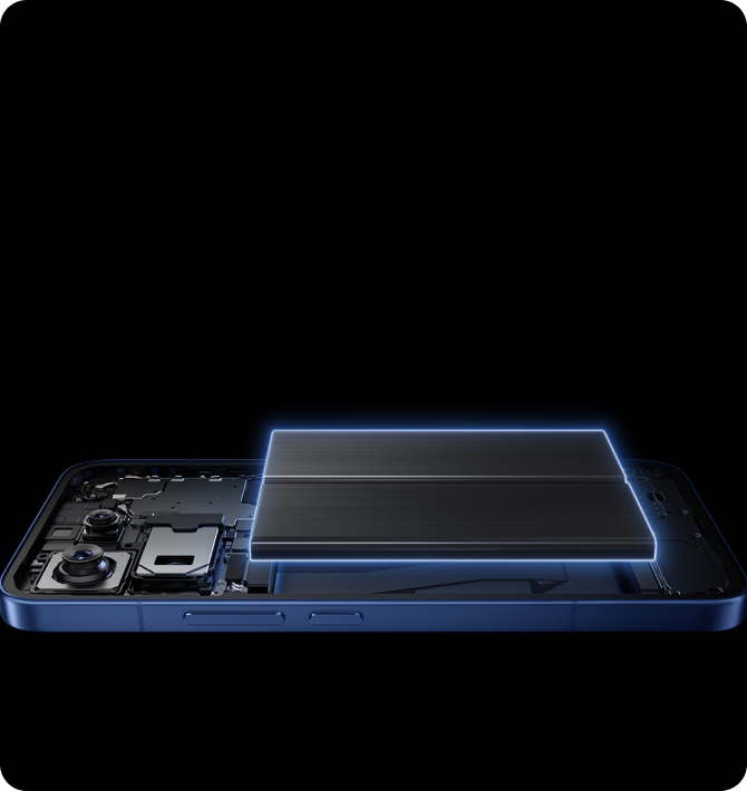 Batterie silicium-carbone longue durée de 7 000 mAh (typ.)