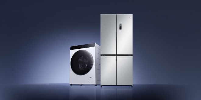 Frigider și mașină de spălat