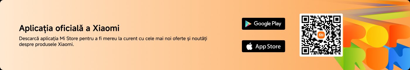 Aplicația oficială a Xiaomi. Descarcă aplicația Mi Store pentru a fi mereu la curent cu cele mai noi oferte și noutăți despre produsele Xiaomi.