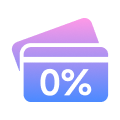 Renteloze termijnbetaling met 0% rente tot 3 maanden