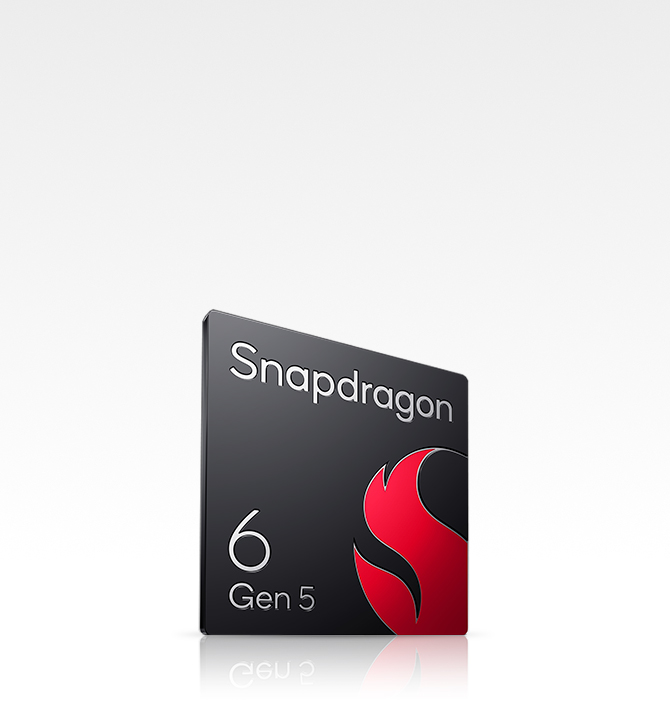 Procesor puternic Snapdragon® 6 Gen 5