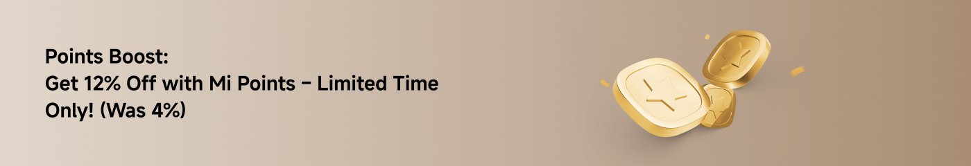Points Boost: Get 12% Off with Mi Points – Limited Time Only! (Was 4%)
