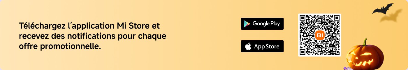 Téléchargez l'application Mi Store et recevez des notifications pour chaque offre promotionnelle.