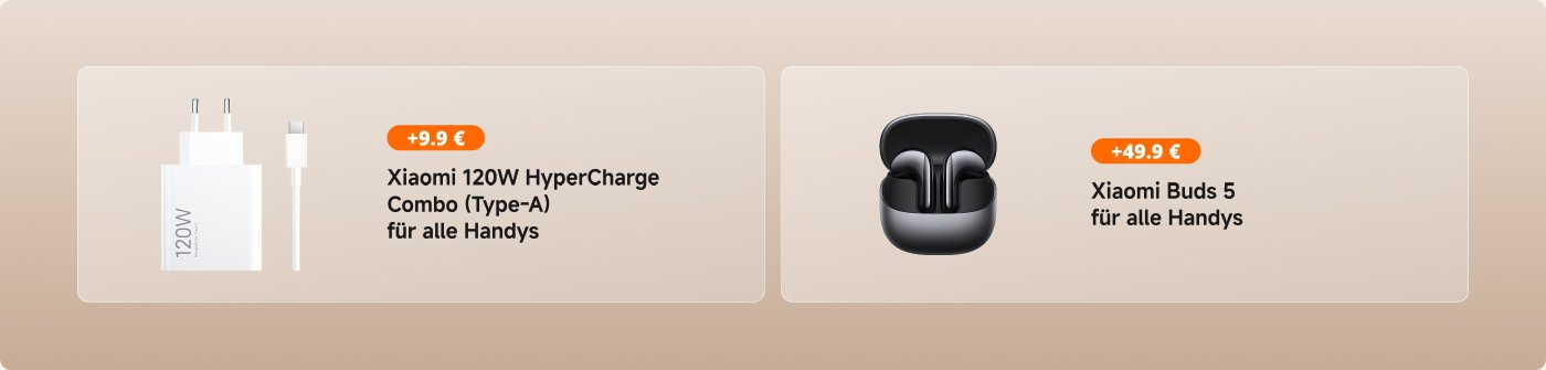 Vom 26. bis 31. März hast du die Möglichkeit, durch Klicken auf den Button [Reservieren] an einem Gewinnspiel teilzunehmen. Die Preise umfassen Rabatt-Gutscheine und Gutscheine für Xiaomi-Produkte. Die Gewinner werden am 31. März per Push-Nachricht oder In-App-Mitteilung benachrichtigt.