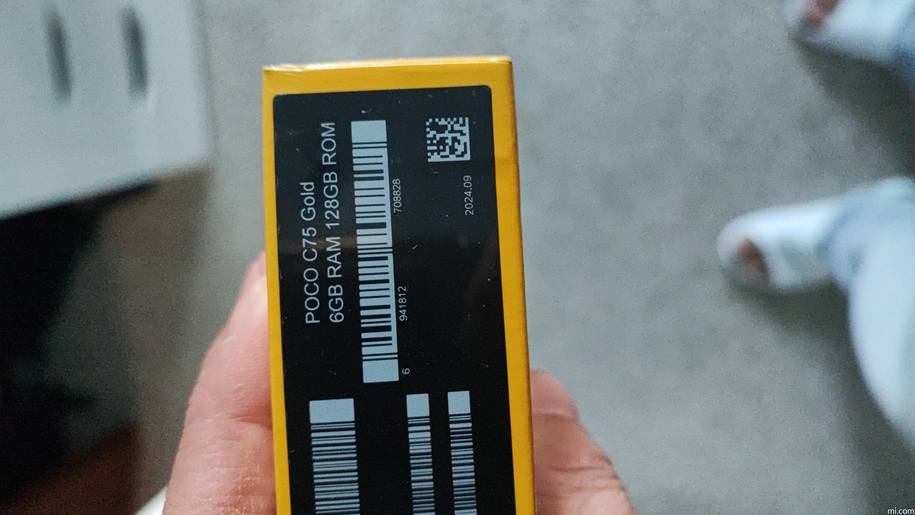 POCO C75 つつみ Gold 6GB RAM 128GB POCO C75 つつみ Gold 6GB RAM 128GB