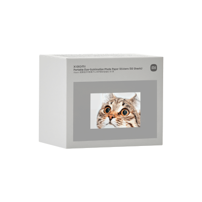 Xiaomi Portable Dye-Sublimation Photo Paper Stickers (50 Sheets)