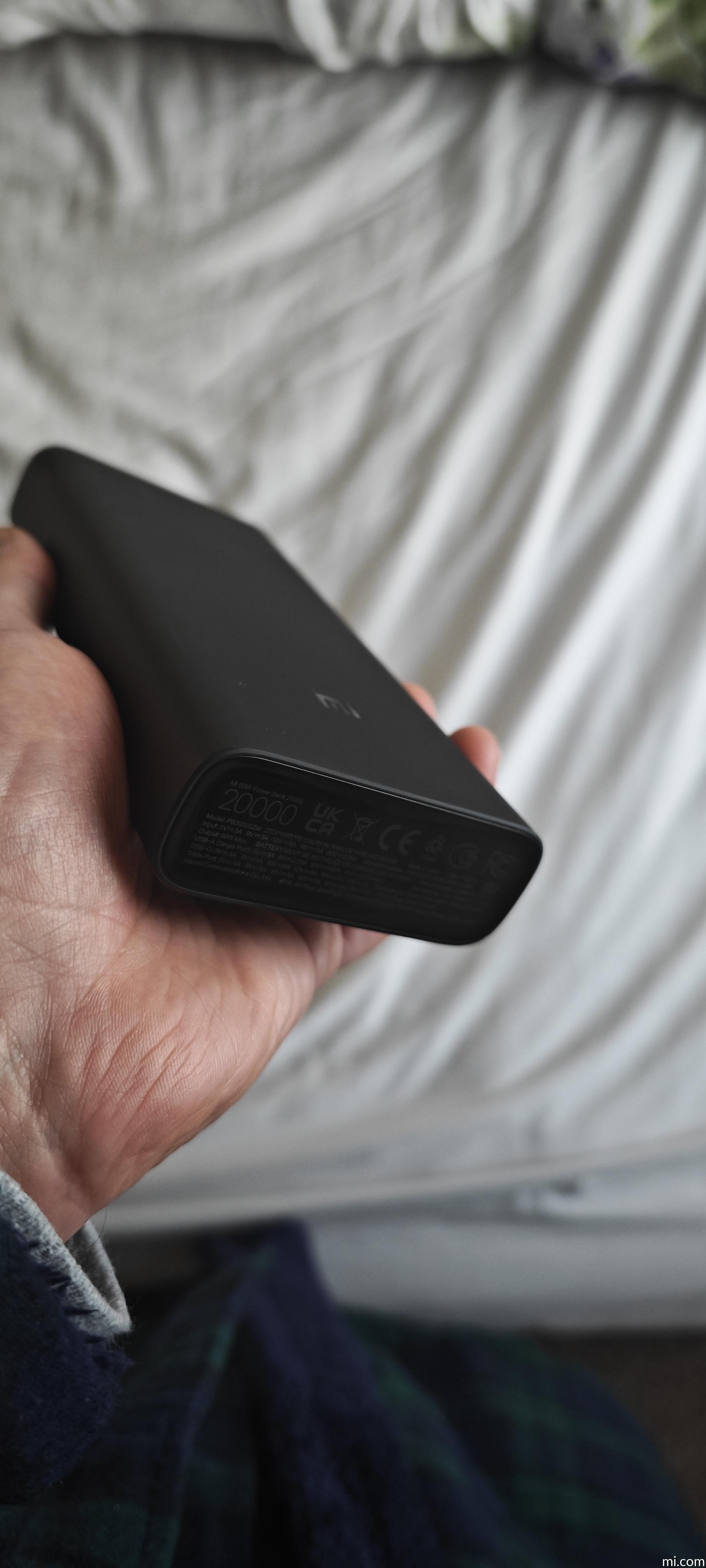 Mi 50W Power Bank 20000 - Xiaomi UK