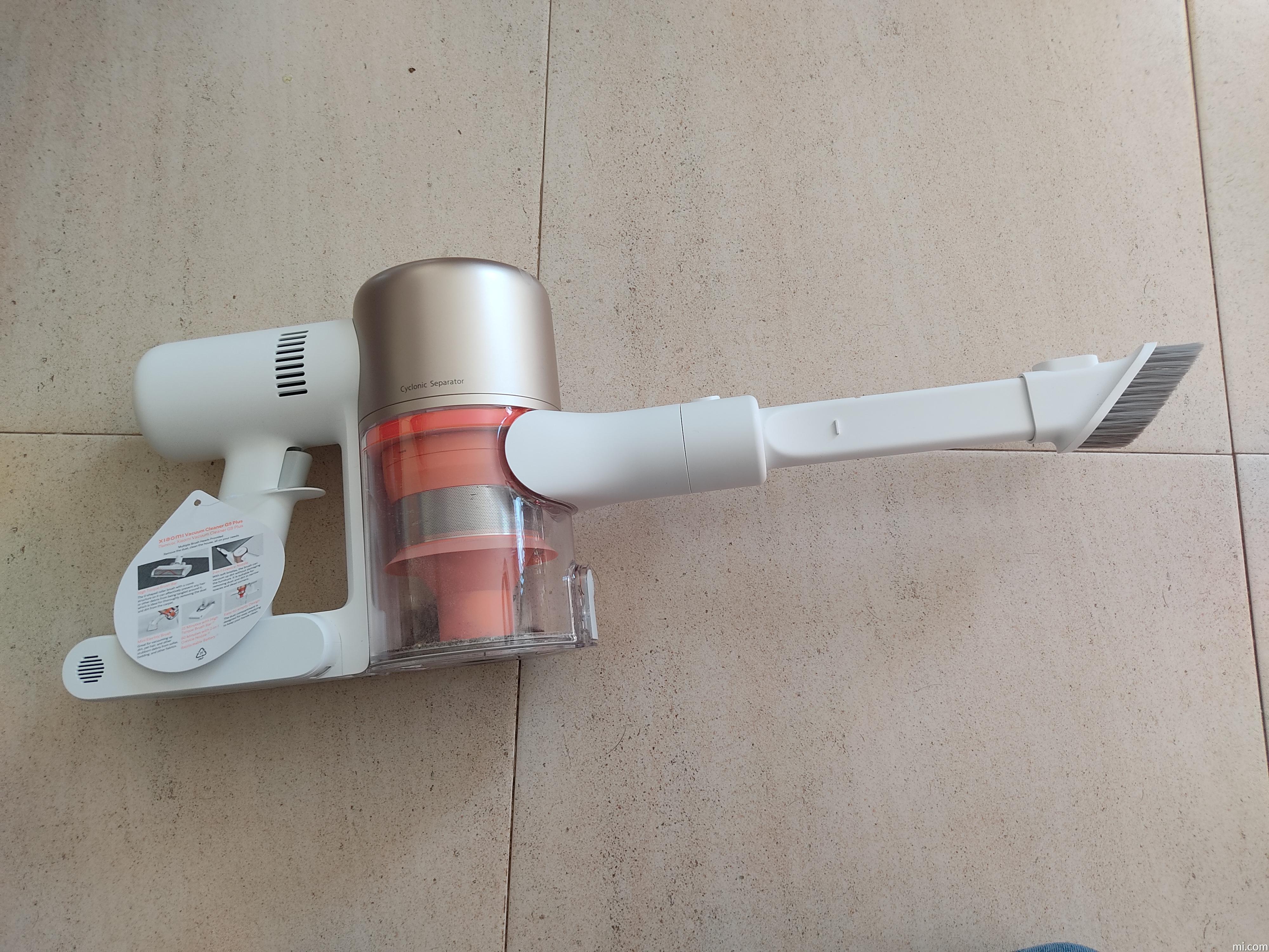 Xiaomi G9 Vacuum Cleaner Blanco, Aspirador de Mano Extraíble, Escobas  Eléctricas, Operación de 60 Minutos, Gran Capacidad de Polvo, Cepillo  Principal 2 en 1 Limpieza Profunda (G9) : : Hogar y cocina