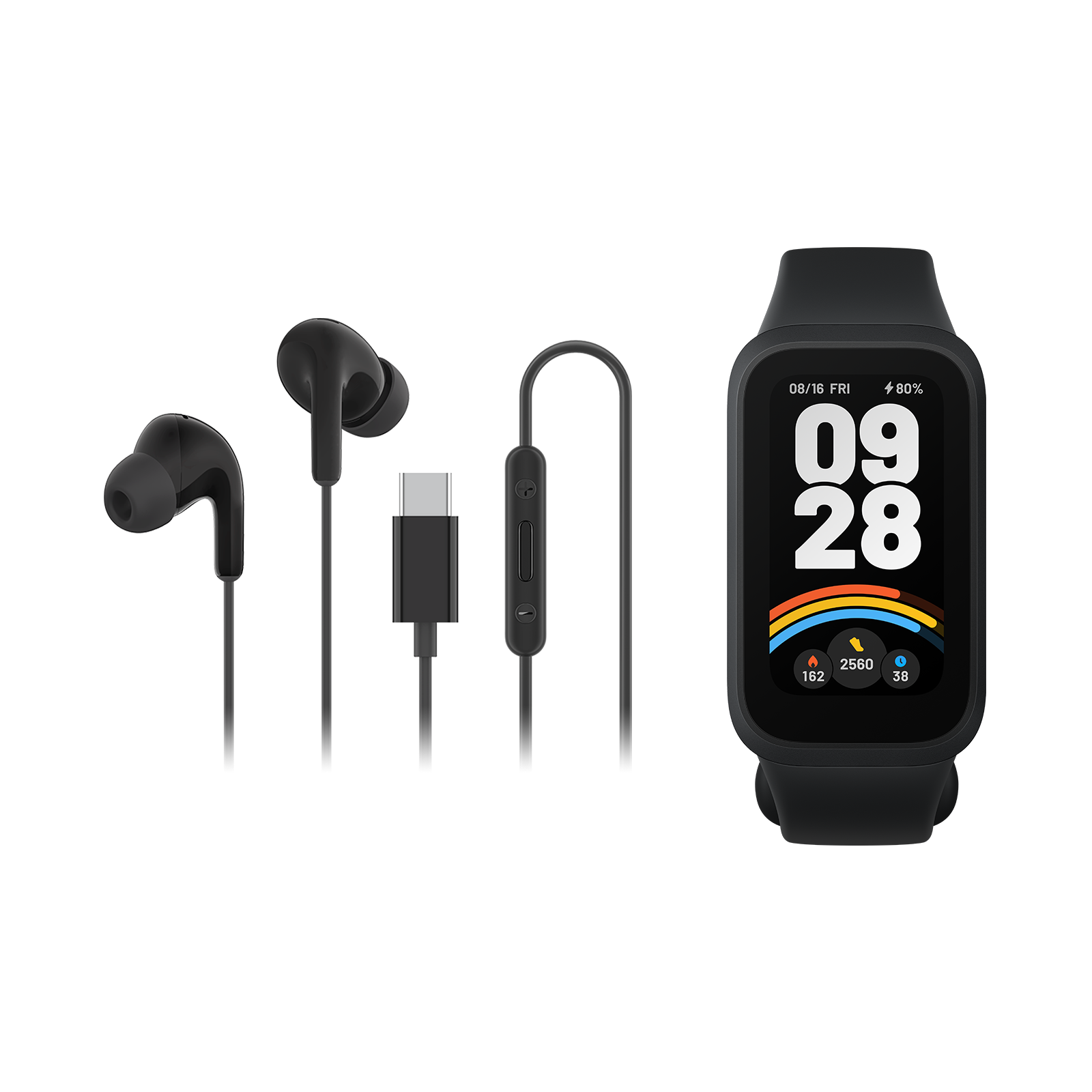 Xiaomi Smart Band 9 Active+Xiaomi Type-C Earphones