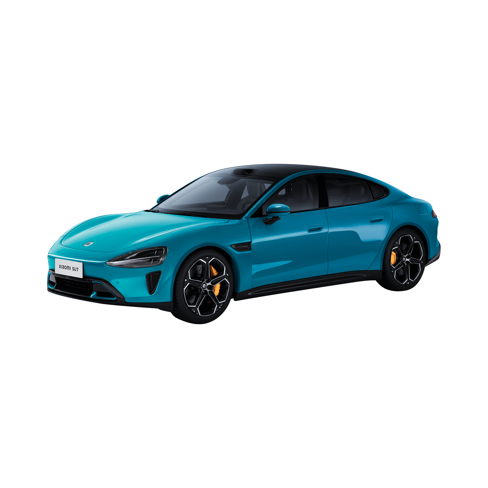 Xiaomi SU7 1/18 Die-cast Model Car Aqua Blue