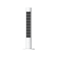 XIAOMI Mi Smart Standing Fan 2, slimme ventilator, BLDC-motor, tot 100 ventilatieniveaus, besturing via app, dubbele vleugels, spraakbediening, stille modus, wit, Italiaanse versie