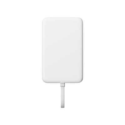 Xiaomi 33W Magnetic Power Bank 10000mAh (Integrated Cable) White 10000mAh