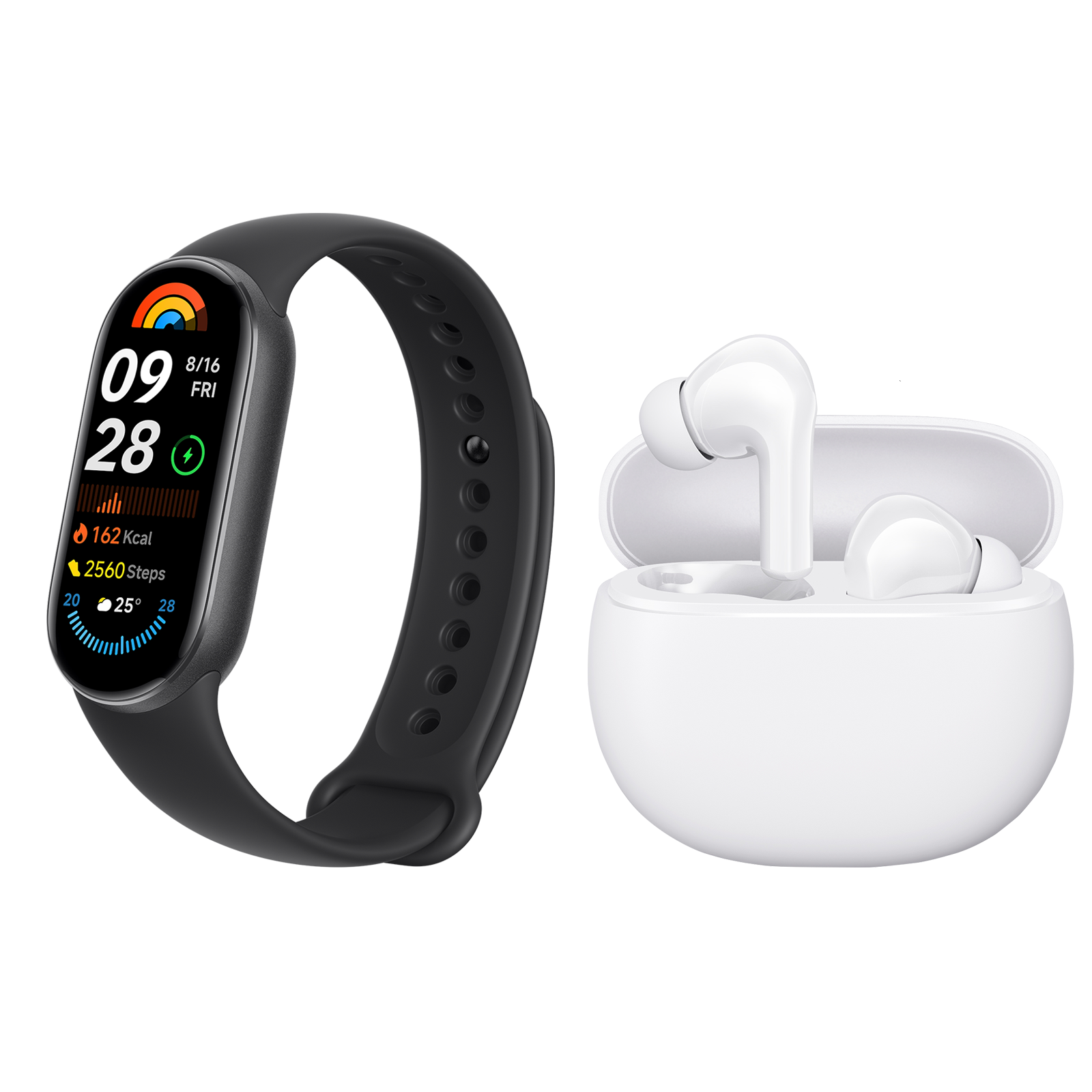 Xiaomi Smart Band 9 + Redmi Buds 4 Active