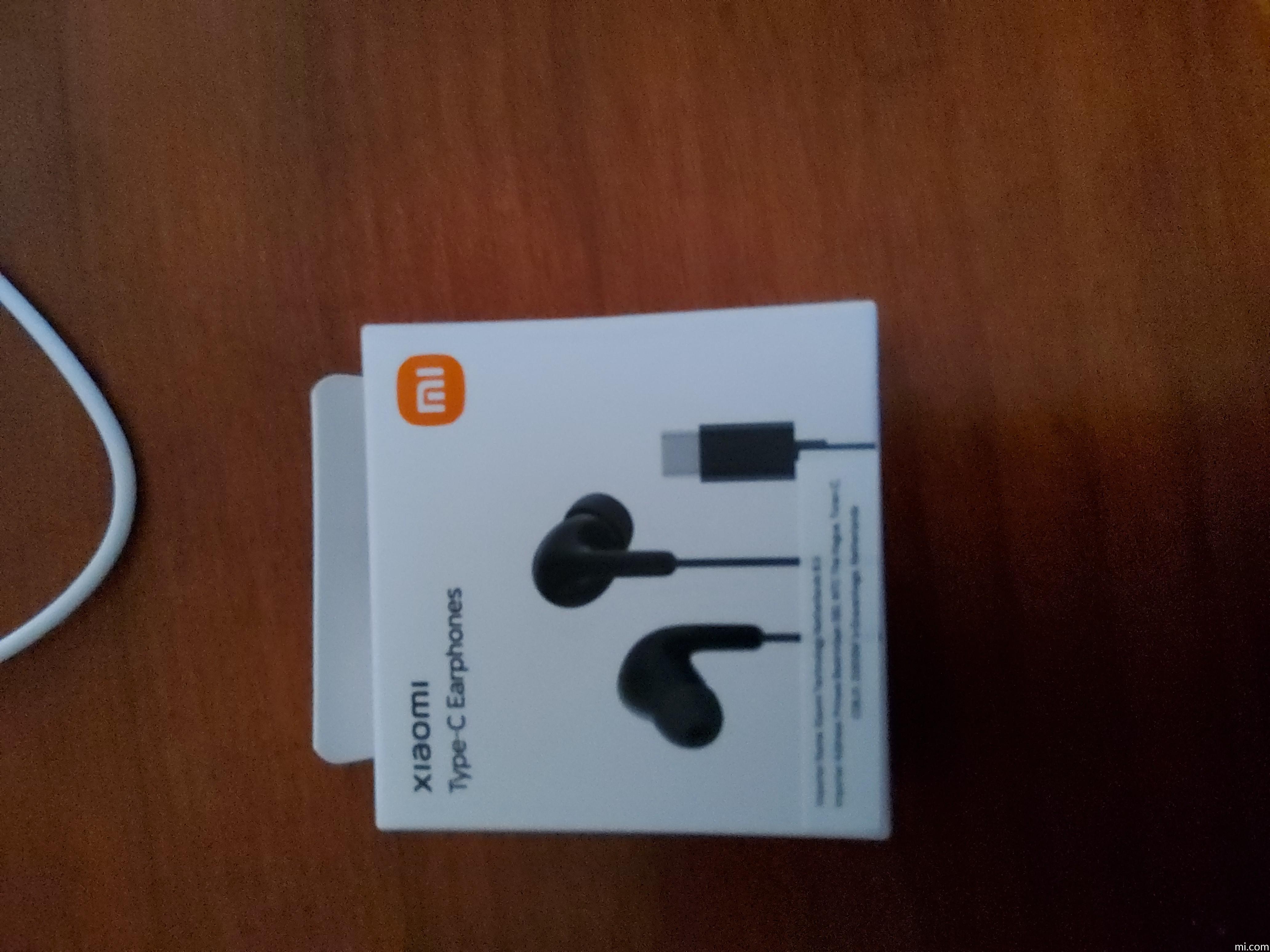 Cable Auriculares Xiaomi Tipo C Xiaomi Type-C Earphones Xiaomi España