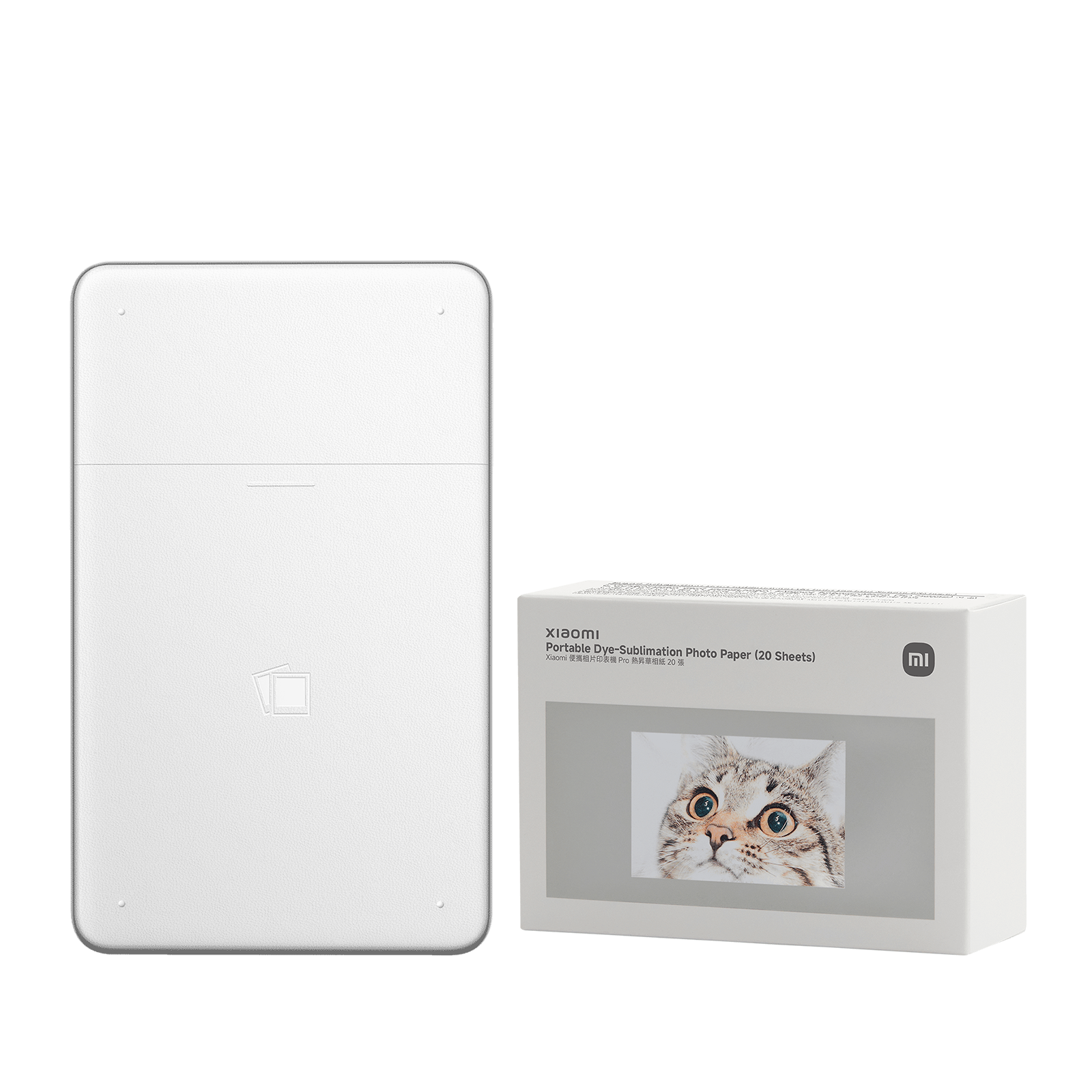 Photo Printer + Paper (20 sheets)