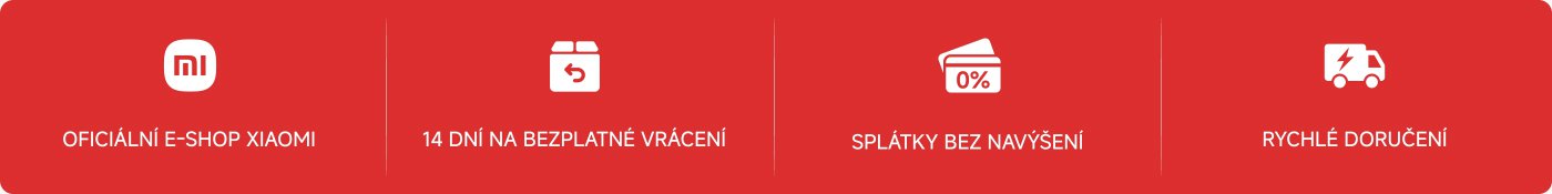 Oficiální e-commerce Xiaomi, nabízí 14denní bezplatné vrácení, užijte si 0% splátkový prodej a rychlou doručovací službu.