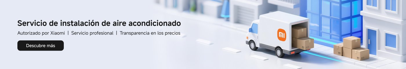 Servicio de instalación de aire acondicionado, autorizado por Xiaomi. Incluye servicio profesional y transparencia en los precios.