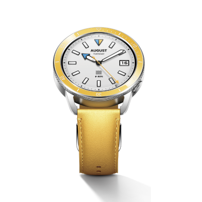 Xiaomi Watch Bezel Amarillo Cromado