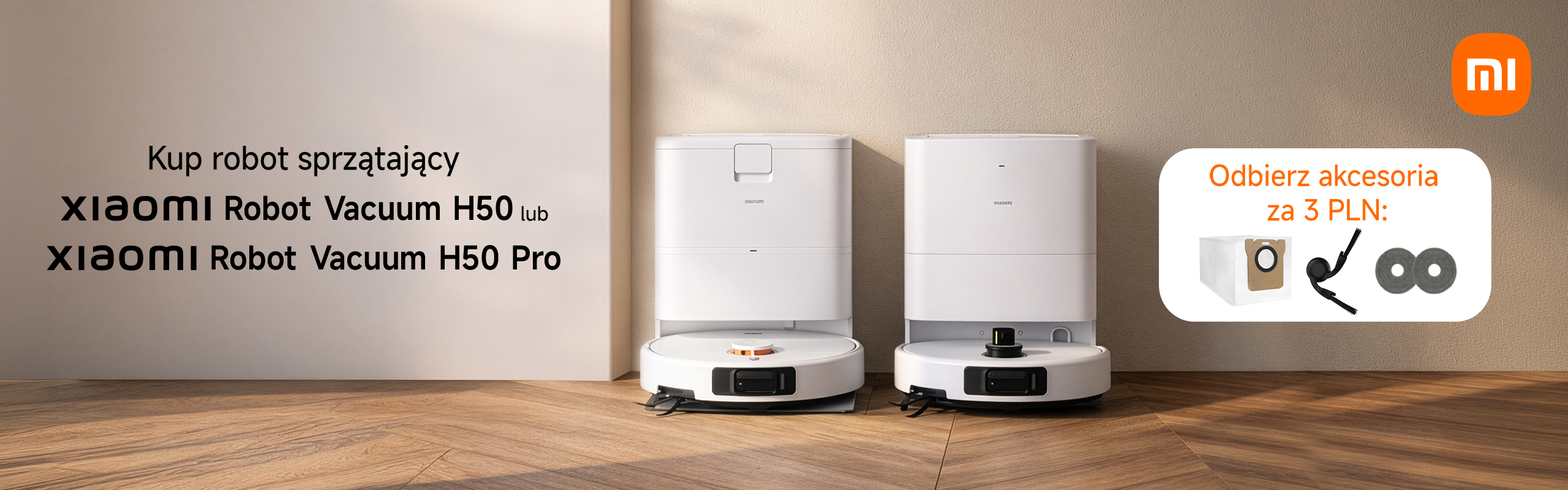 Xiaomi Robot Vacuum H50 & H50 Pro