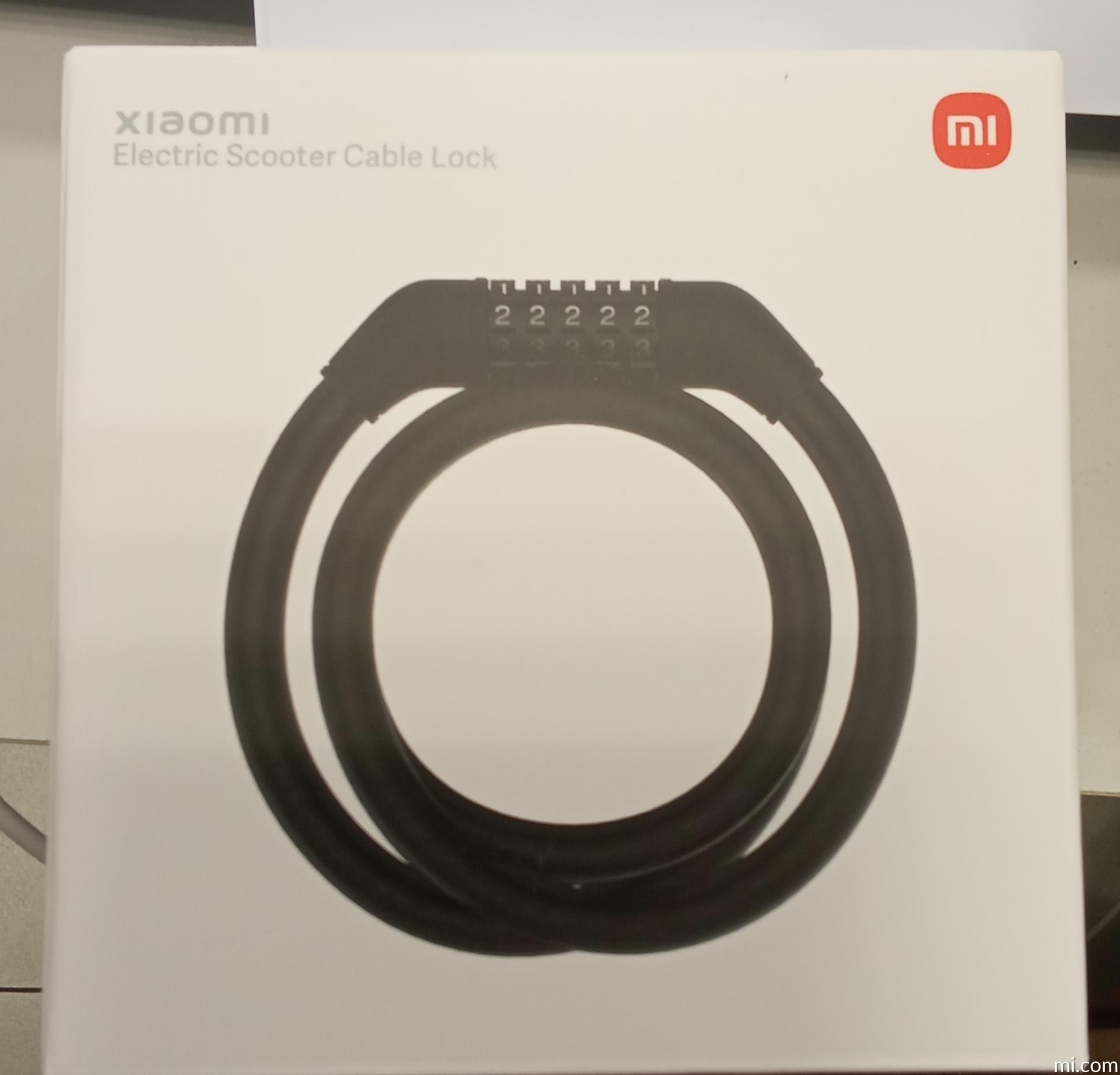Xiaomi Electric Scooter Cable Lock Specifiche, Caratteristiche