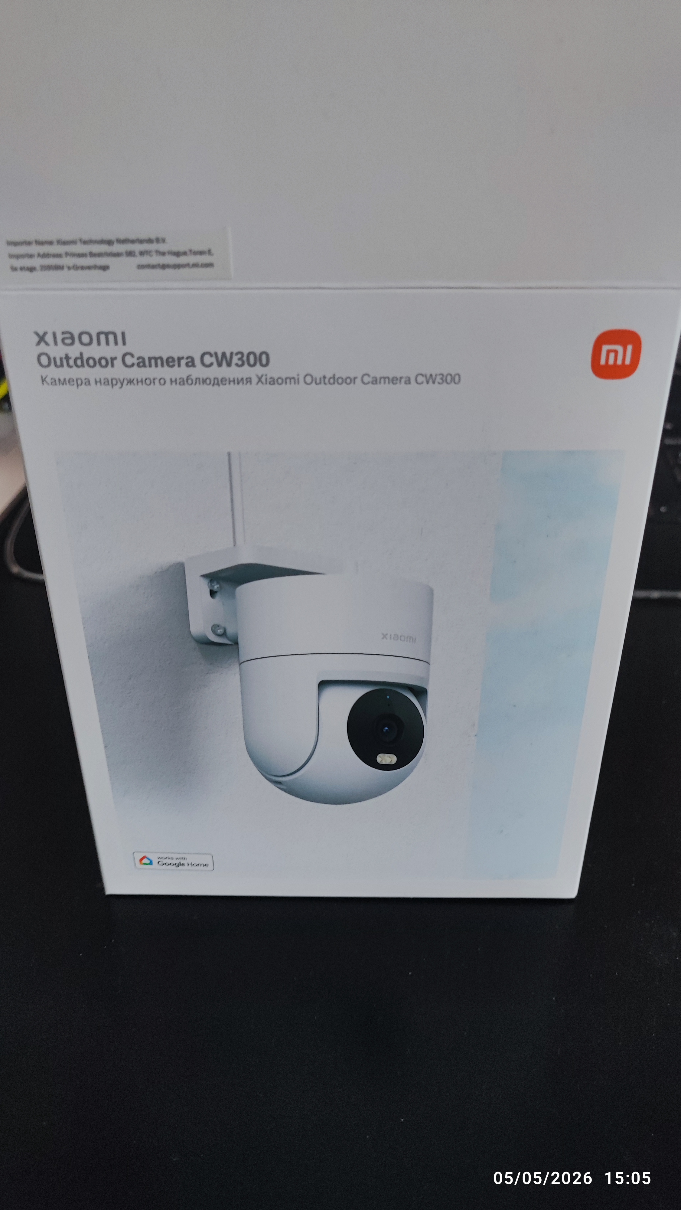 Xiaomi Outdoor Camera CW300 – Caméra WiFi Extérieure 2.5K 360° Avec IA Détection Humaine Et Vision Nocturne
