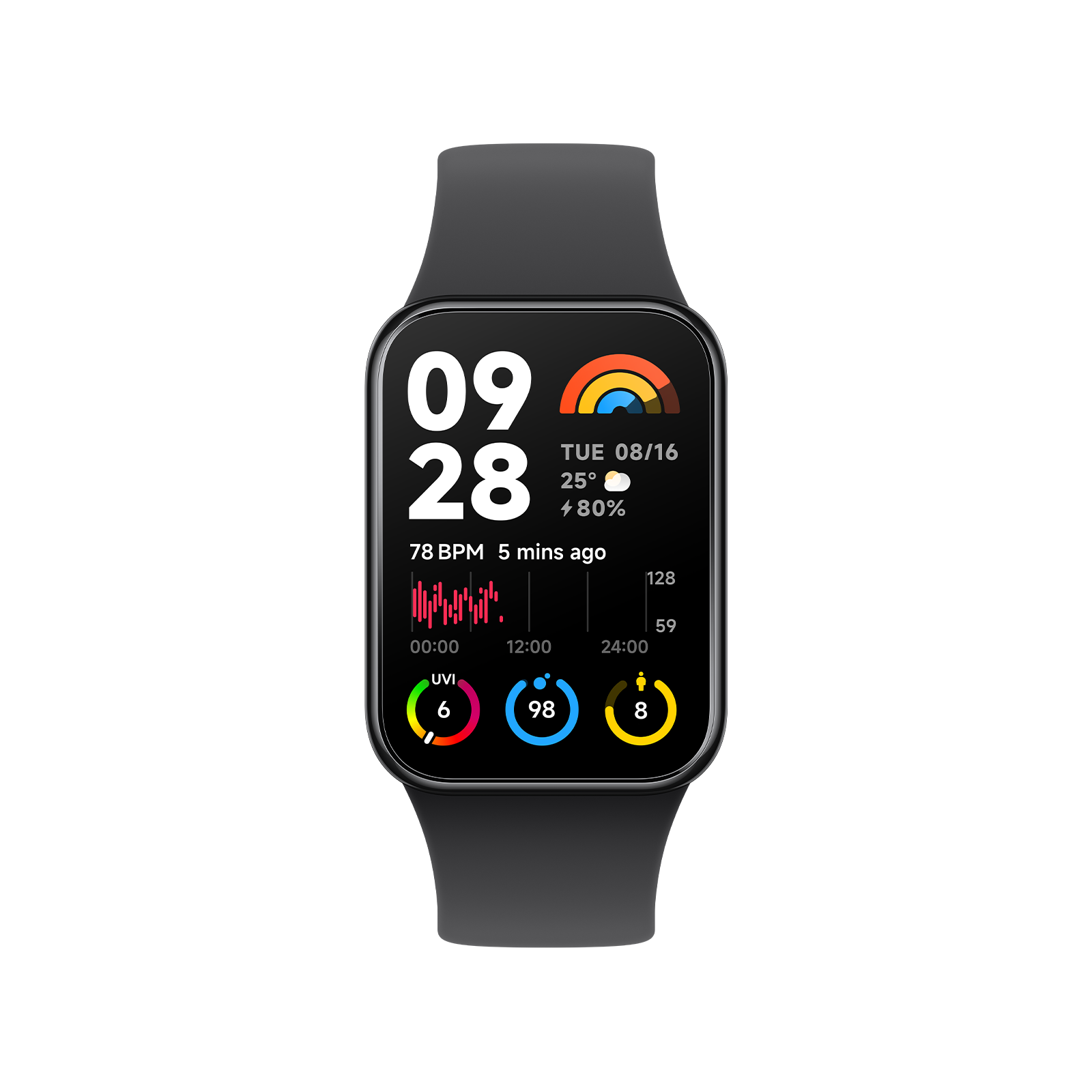 Xiaomi Smart Band 8 Pro Black