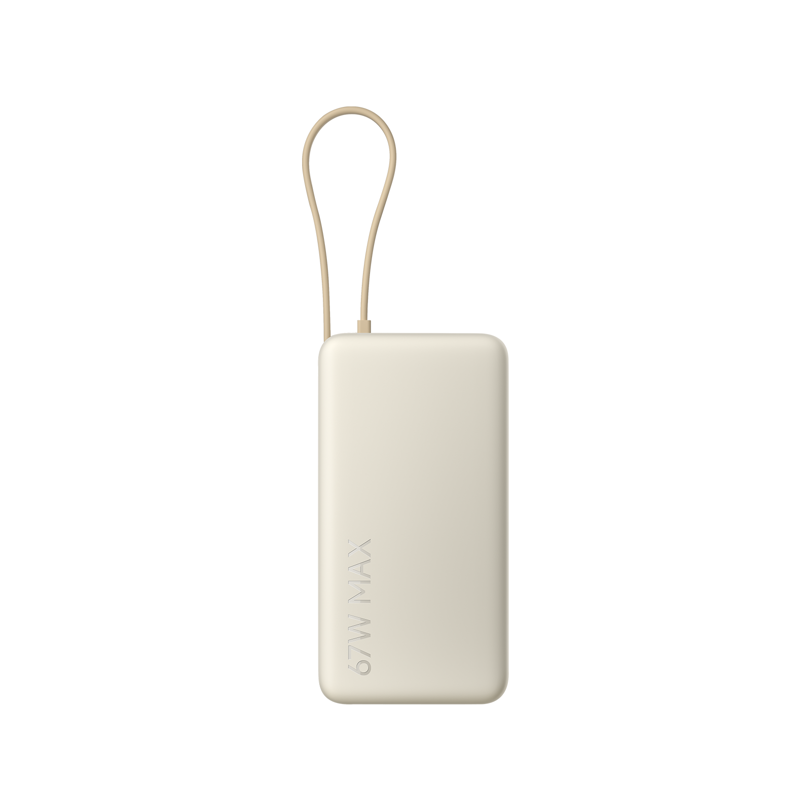 Xiaomi Power Bank 20000 Câble intégré Sable