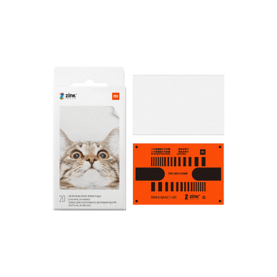 Mi Portable Photo Printer Paper (2x3-inch, 20-sheets)