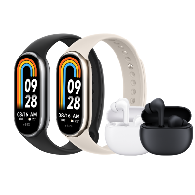 Xiaomi Smart Band 8 + Redmi Buds 4 Active