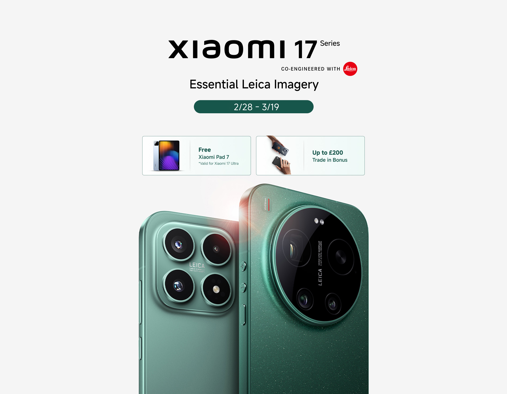 An image depicting XIAOMI - 17 - Series