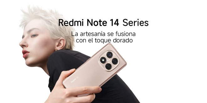 Video Cover Image Redmi Note 14 Series brilla en color Sand Gold
