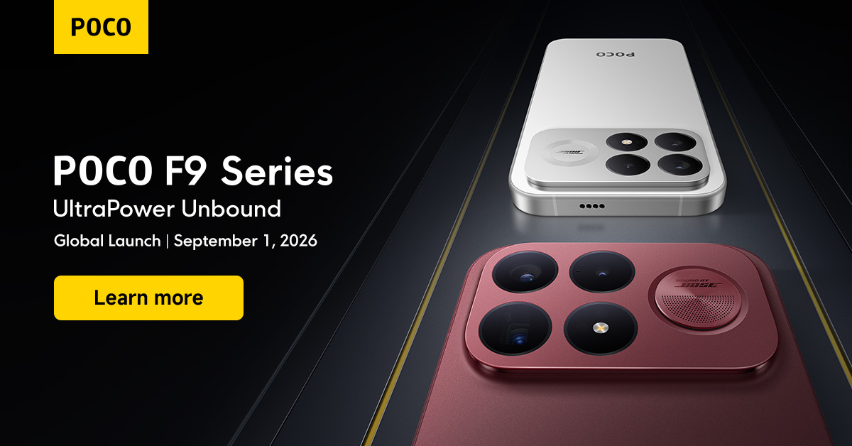 POCO F9 Series Launch