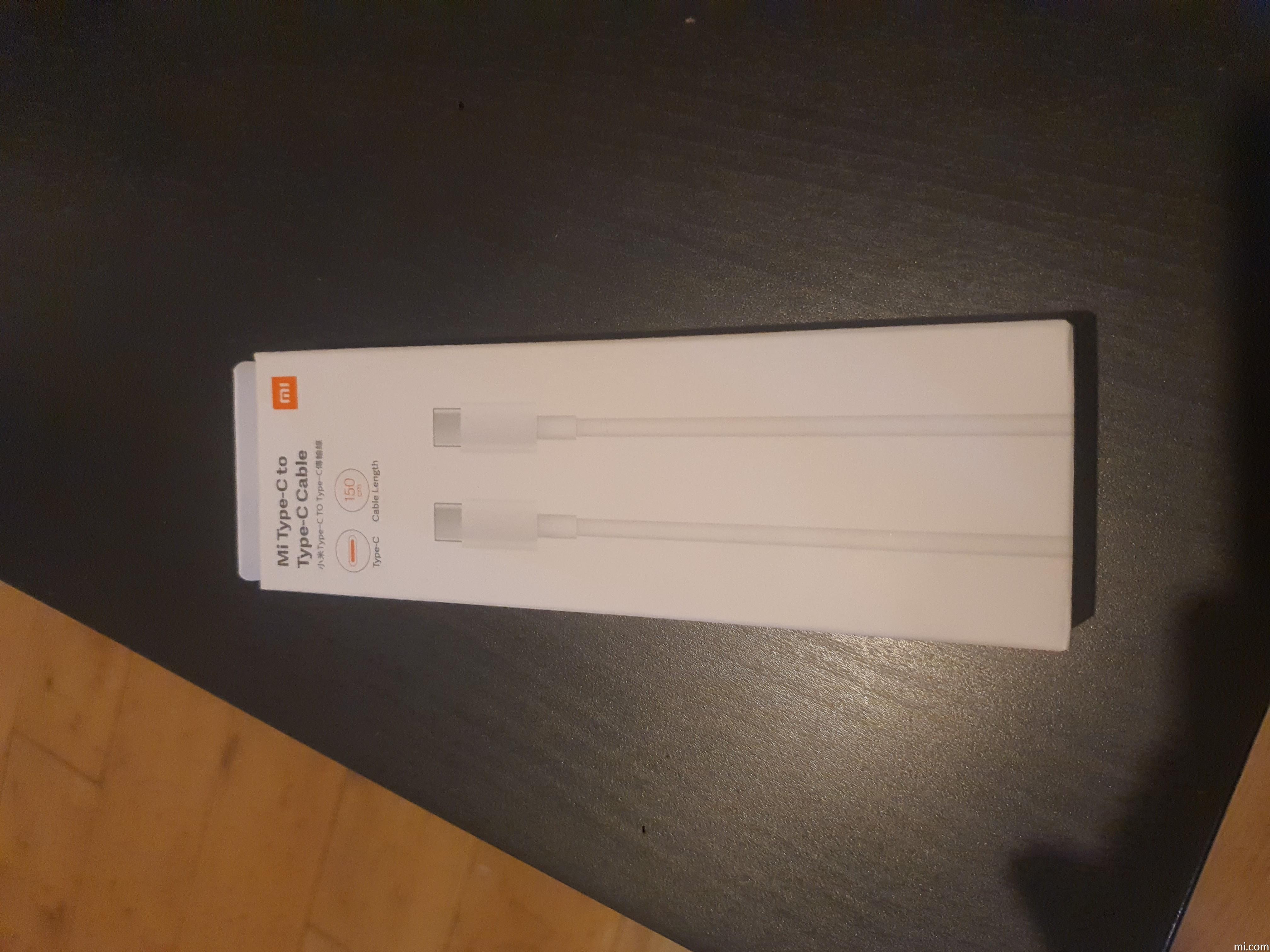 Xiaomi Mi Cable USB Tipo C a USB Tipo C 150cm - Conectamos