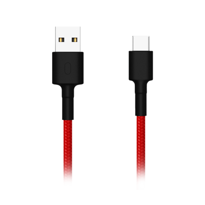 Mi Braided USB Type-C Cable 100cm Červená 100 cm