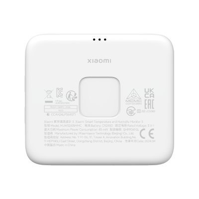 Xiaomi Smart Temperature and Humidity Monitor 3