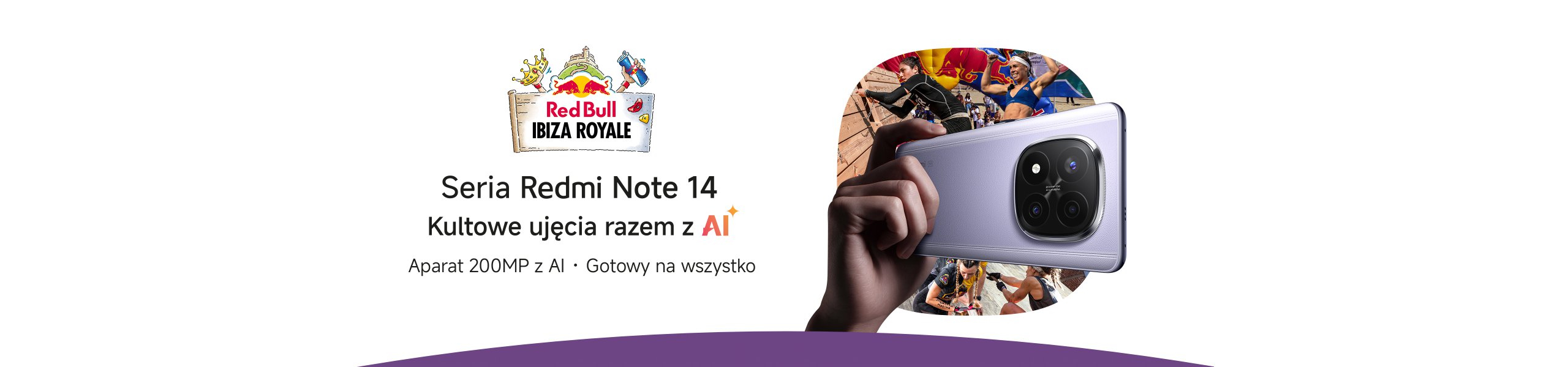 Seria Redmi Note 14 x Red Bull Ibiza Royale