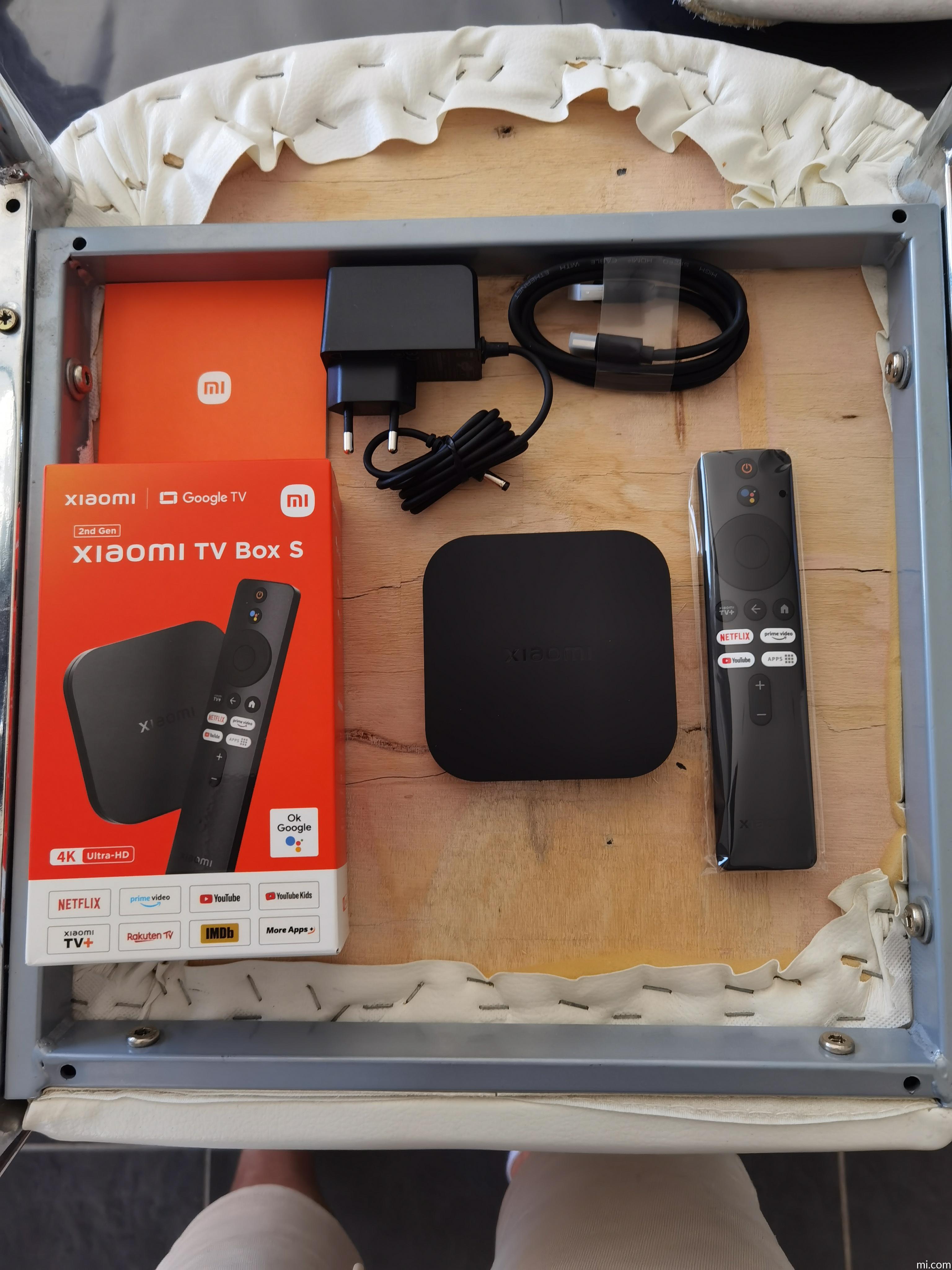 Acheter NOUVEAUTÉ 2023 : Boîtier multimédia Xiaomi Mi 4K TV Box S de la  2ème génération