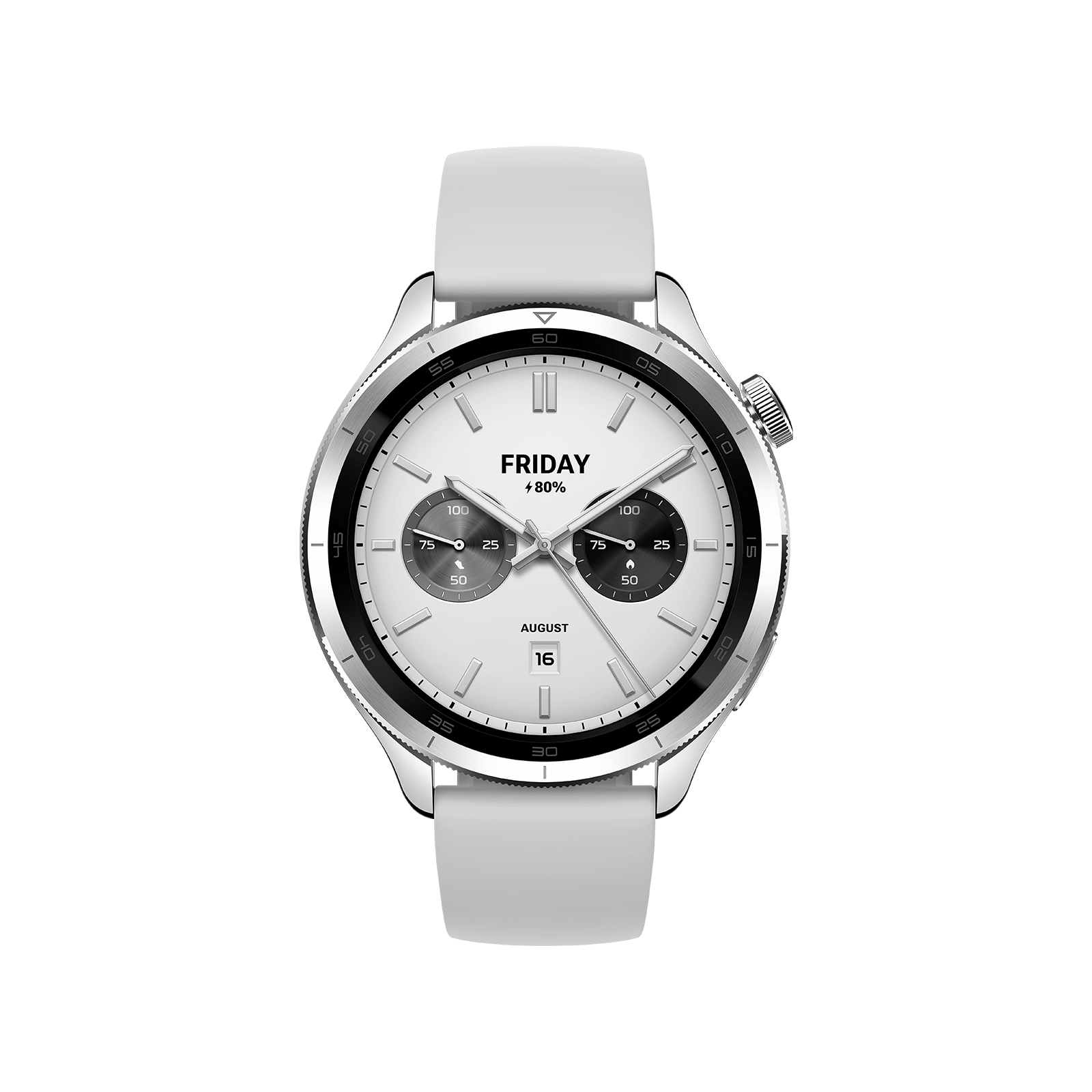 Xiaomi Watch S4 Bezel Plata