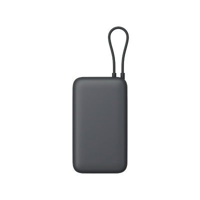 Xiaomi Power Bank 20000mAh (Integrated Cable)  Dark Grey 20000mAh