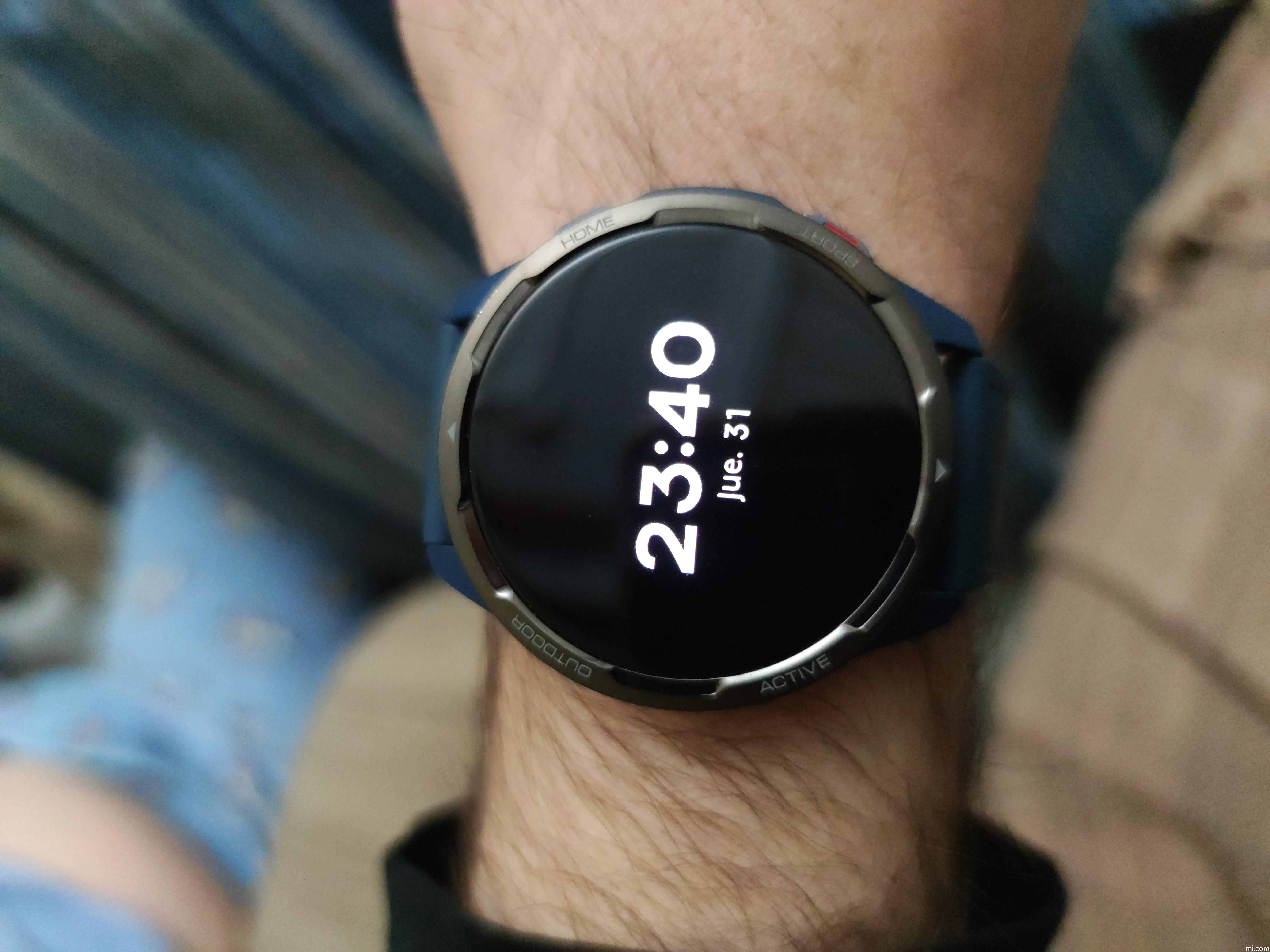 Xiaomi Watch S1 - Smartwatch con Pantalla AMOLED de 1,43, Cristal de  Zafiro, Llamadas Bluetooth, GPS de Doble Banda, 117 Modos Deportivos, Negro  (Versión ES + 3 años de garantía) : : Electrónica