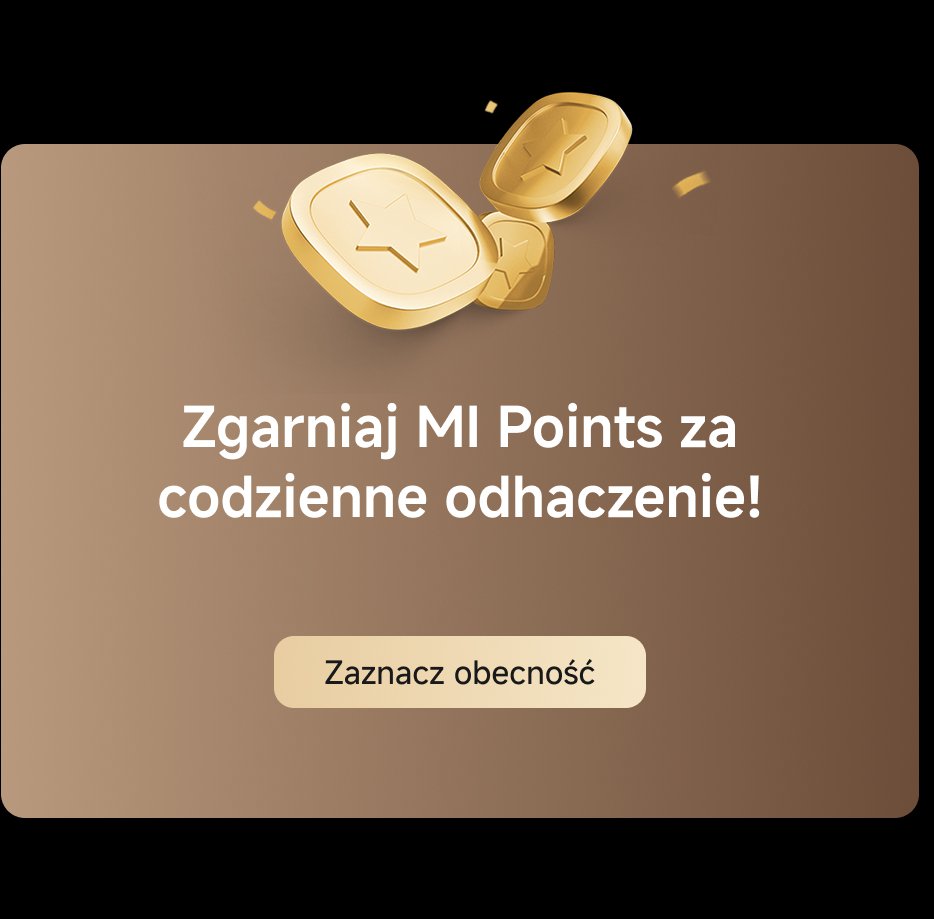 Zgarniaj MI Punkty za codzienne odhaczenie! Zaznacz obecność.