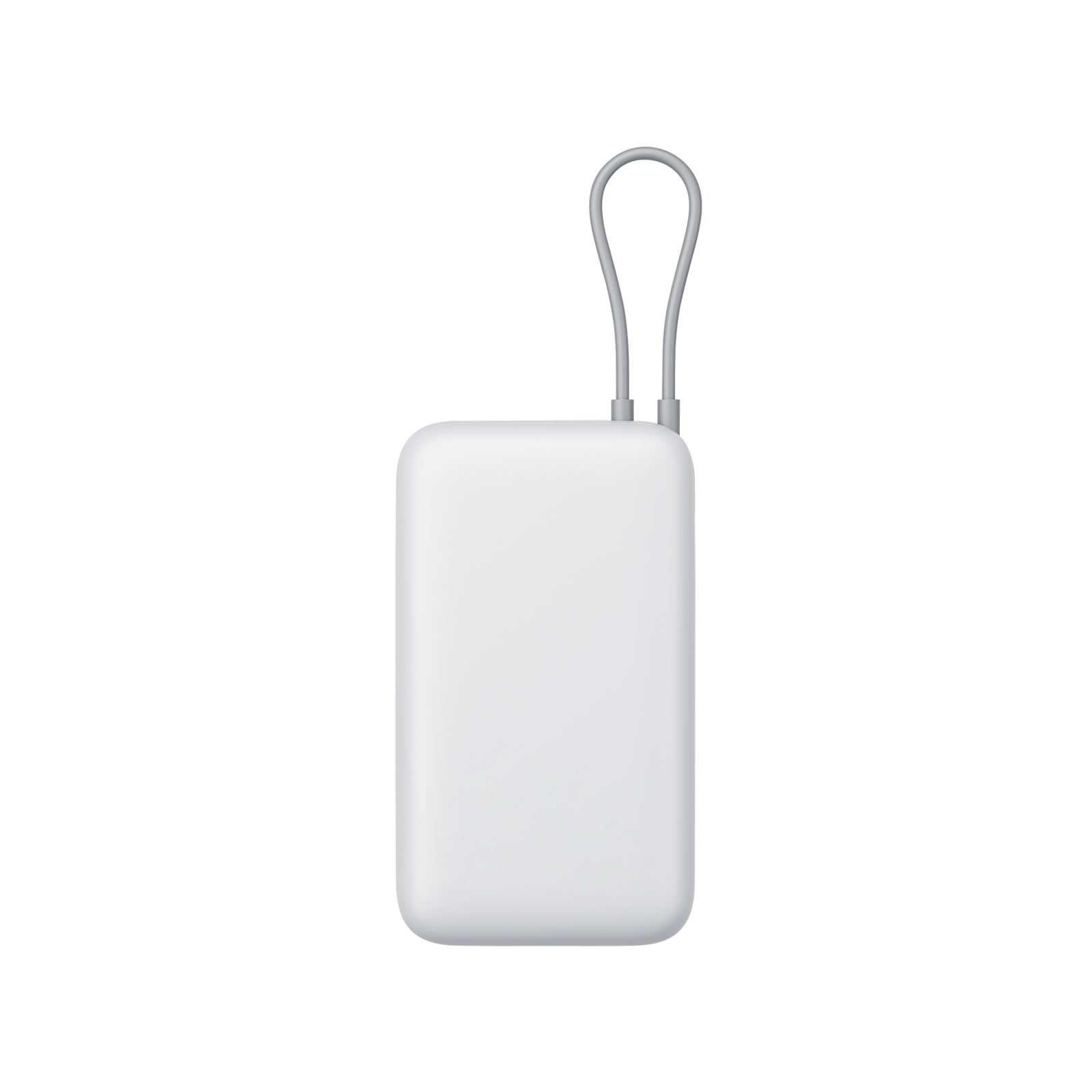 Xiaomi Power Bank 20000Mah (Integrated Cable) Light Gray 20000Mah