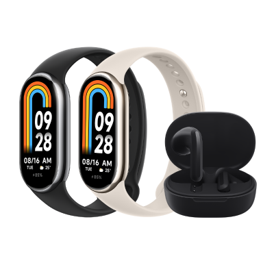 Xiaomi Smart Band 8 + Redmi Buds 4 Lite