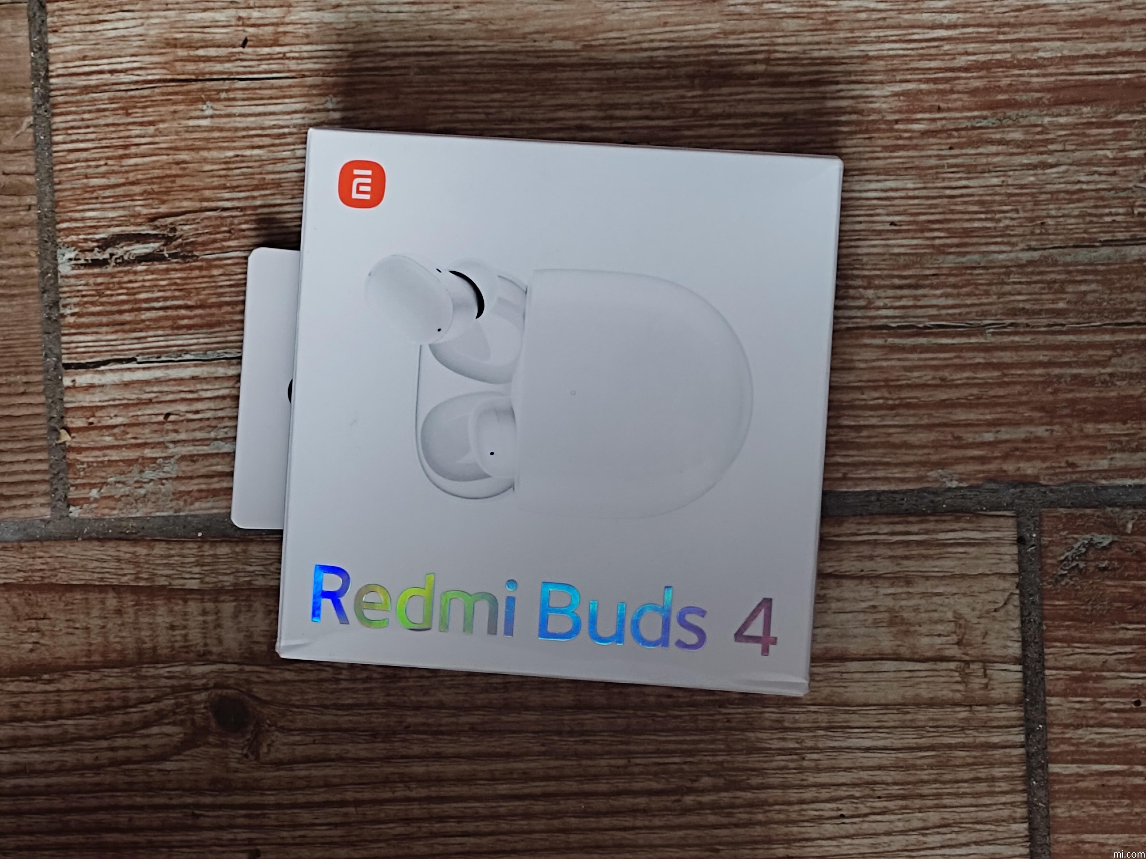 Xiaomi Redmi Buds 4 - Réduction de Bruit (ANC) - Blanc