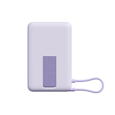 Xiaomi Magnetic Power Bank 10000 with Built-in Stand Purple 10000mAh