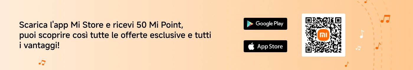 Scarica l'app Mi Store e ricevi 50 Mi Point, puoi scoprire così tutte le offerte esclusive e tutti i vantaggi!