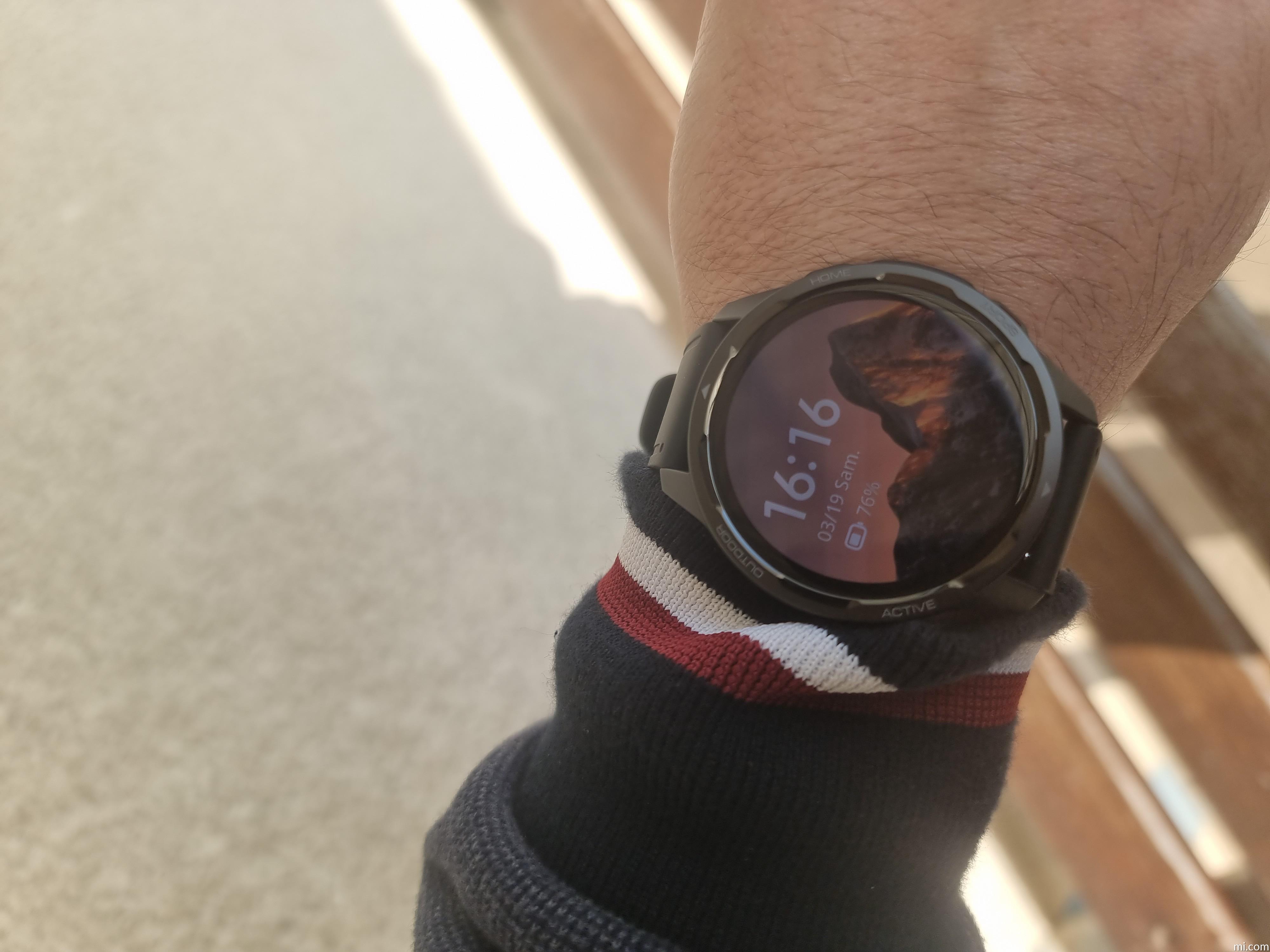 Xiaomi  Montre connectée Mi watch S1 active GL (blanc)