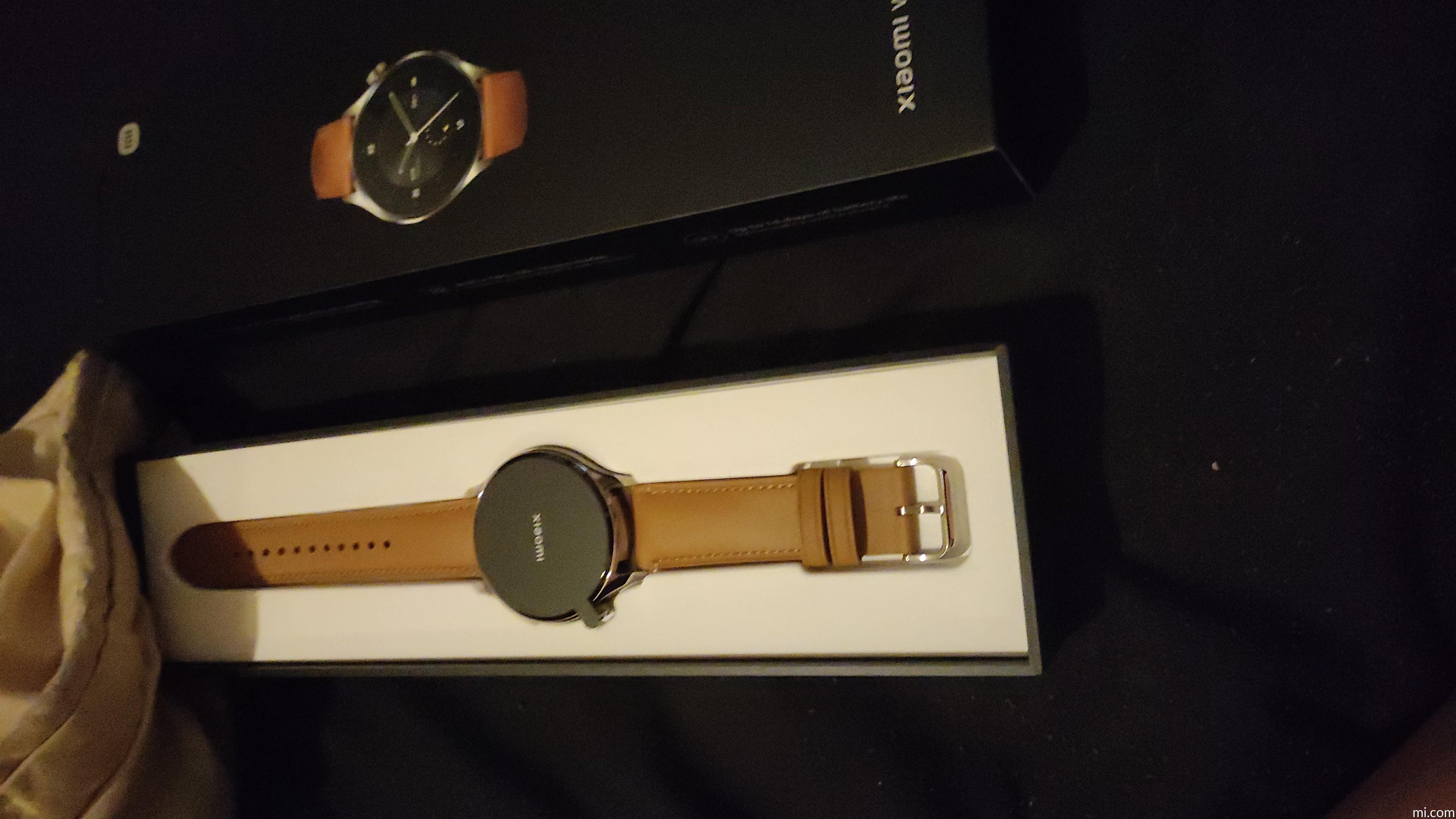 Correa acero cerámico Xiaomi Watch S1 (blanco/oro) 